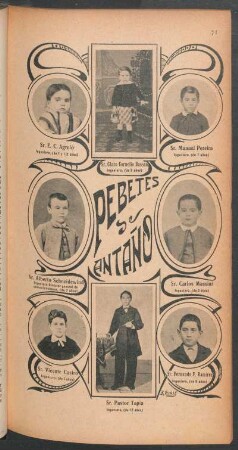 Pebetes de antaño - [Ilustración]
