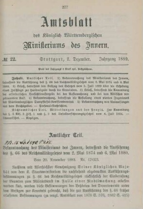No. 22 - 25. = 2. Dezember - 28. Dezember
