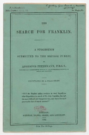 The Search For Franklin