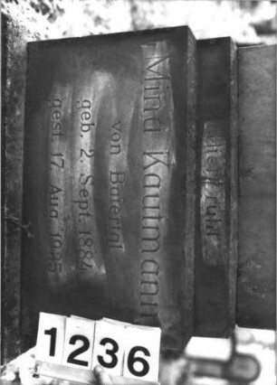 Grabstein 1236 (Detailaufnahme)