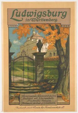 Plakat: Ludwigsburg in Württemberg