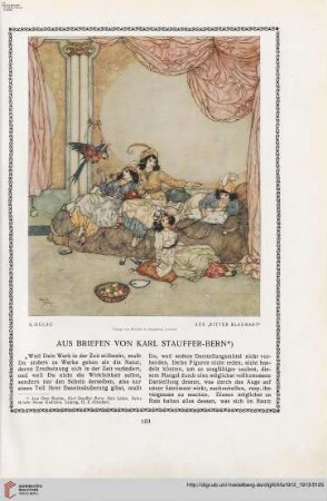 28: Aus Briefen von Karl Stauffer-Bern