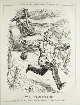 "The steam-roller"