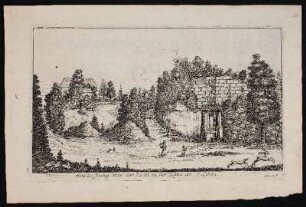 Alte Vestung wie der Ruin in der Nähe an zusehen. - Alte Veste, Zirndorf