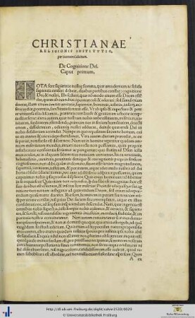 Christianae religionis institutio