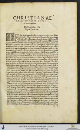 Christianae religionis institutio
