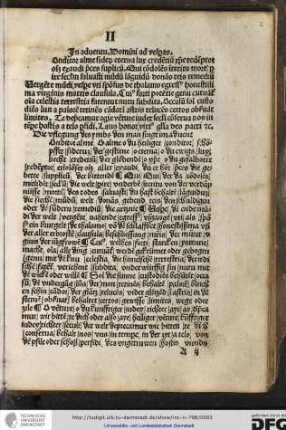 O du heiliger schöpffer der gestirne...