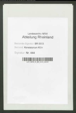 Schullehrerseminar in Brühl, Externa