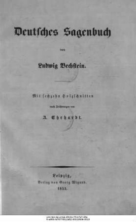 Deutsches Sagenbuch