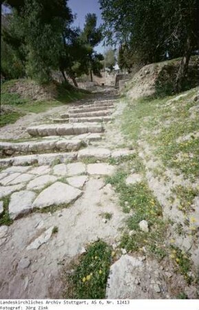Israel: Antike Treppe