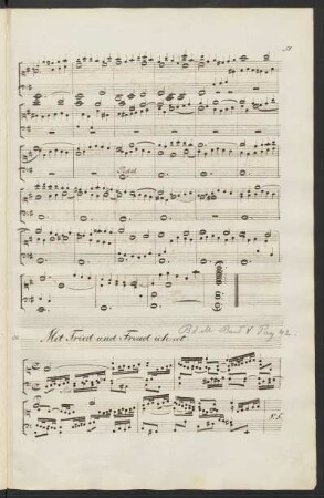Mit Fried und Freud ich fahr dahin; org; 1t; BWV 616