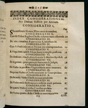 a3r-a4v, INDEX CONSIDERATIONUM.