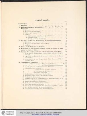 Inhaltsübersicht