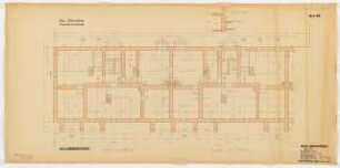 Wohnhausbebauung Mannheimer Straße, Berlin-Wilmersdorf: Haus 1, Typ 9: Grundriss Kellergeschoss 1:50