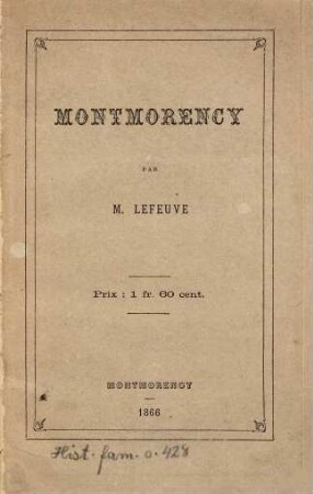 Montmorency