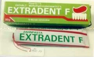 Zahnpasta "EXTRADENT F"