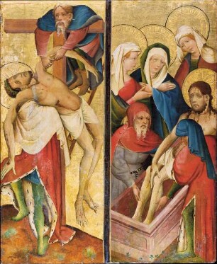 Kreuzabnahme und Grablegung Christi