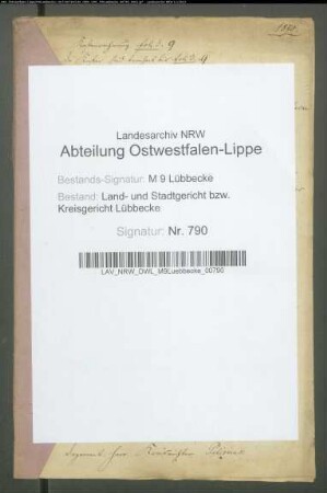 Erblasser: Löwenstein, Bernhard; Erblasser: Löwenstein, Julie, geb. Moses: