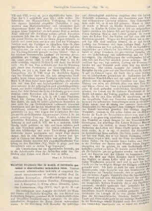 535-537 [Rezension] Knoepfler, Aloisius, Walafridi Strabonis liber de exordiis et incrementis quarundam in observationibus ecclesiasticis rerum