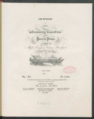 No. 2: Mélodie Italienne