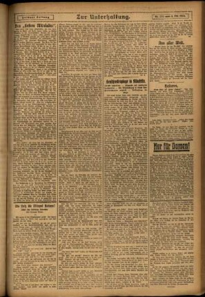 Zweite Ausgabe vom Samstag, den 04. Oktober 1924.