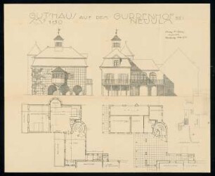 Neu-Ulm, Gutshaus auf dem Gurrenhof