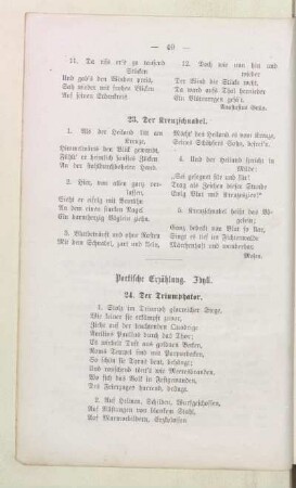 Politische Erzählung, Idyll
