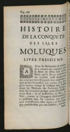 Livre treizie'me