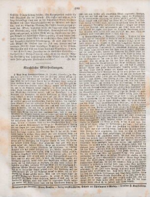 600 Kirchliche Mittheilungen