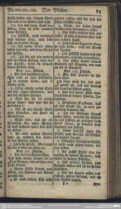 Der 121. Psalm