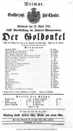 Der Goldonkel