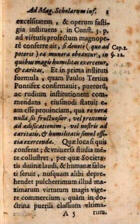 Protrepticon Ad Magistros Scholarum inferiorum. Societatis Iesv