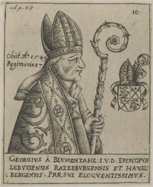 Bildnis des Georgivs á Blumenthal