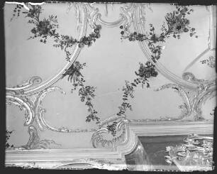 Potsdam, Neues Palais, Wohnung Friedrich II., Schlafzimmer, R.: 212, Südseite der Decke.