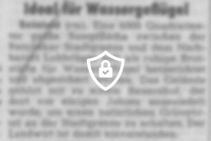 [Name maskiert] Wassergeflügel