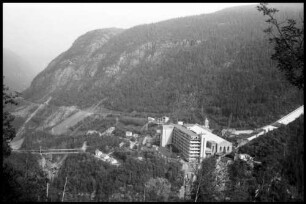 Rjukan: Kraftwerk Zuleitung des Norsk Hydro