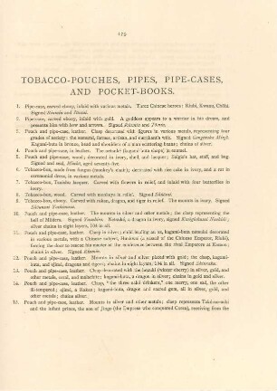 Tobacco-pouches, pipes, pipe-cases, and pocket-books