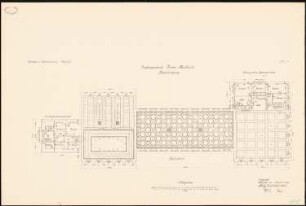 Hauptbahnhof Barmen: Grundriss 2. Obergeschoss 1:100