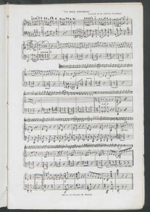"La maja marquesa" - [Partitura]