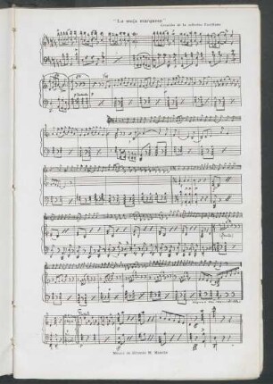 "La maja marquesa" - [Partitura]