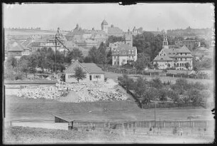 Bischofswerda. Blick auf Bischofswerda