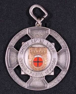 Orden Schützenkönig Neuss-Furth 1968/69 Peter Oebel