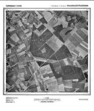 Herzebrock - Pixelheide, Gauß-Krüger-Koordinaten: Rechtswert: 3450, Hochwert: 5752