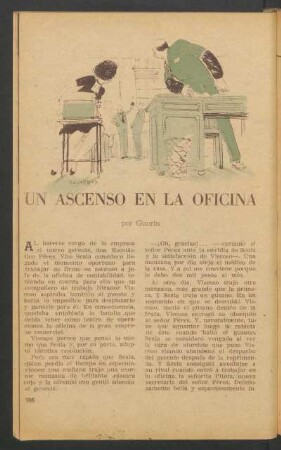Un ascenso en la oficina