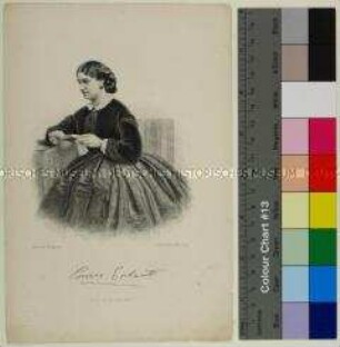 Porträt der österreichischen Schauspielerin Louise Erhartt