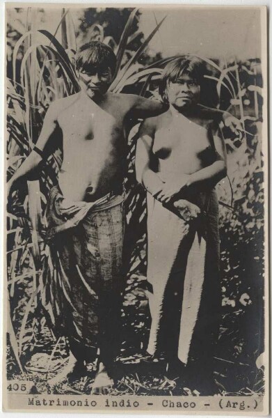 Indian couple from the Chaco