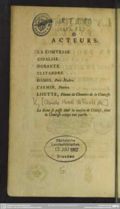 Acteurs