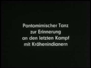 Kultische Tänze und darstellende Gebärden der Sioux-Indianer
