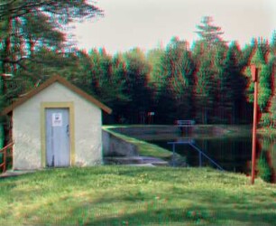 Wasserläufe Freiberg: Rothbächer Teich, Teichhaus