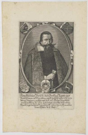 Bildnis des Joachimus Bosch